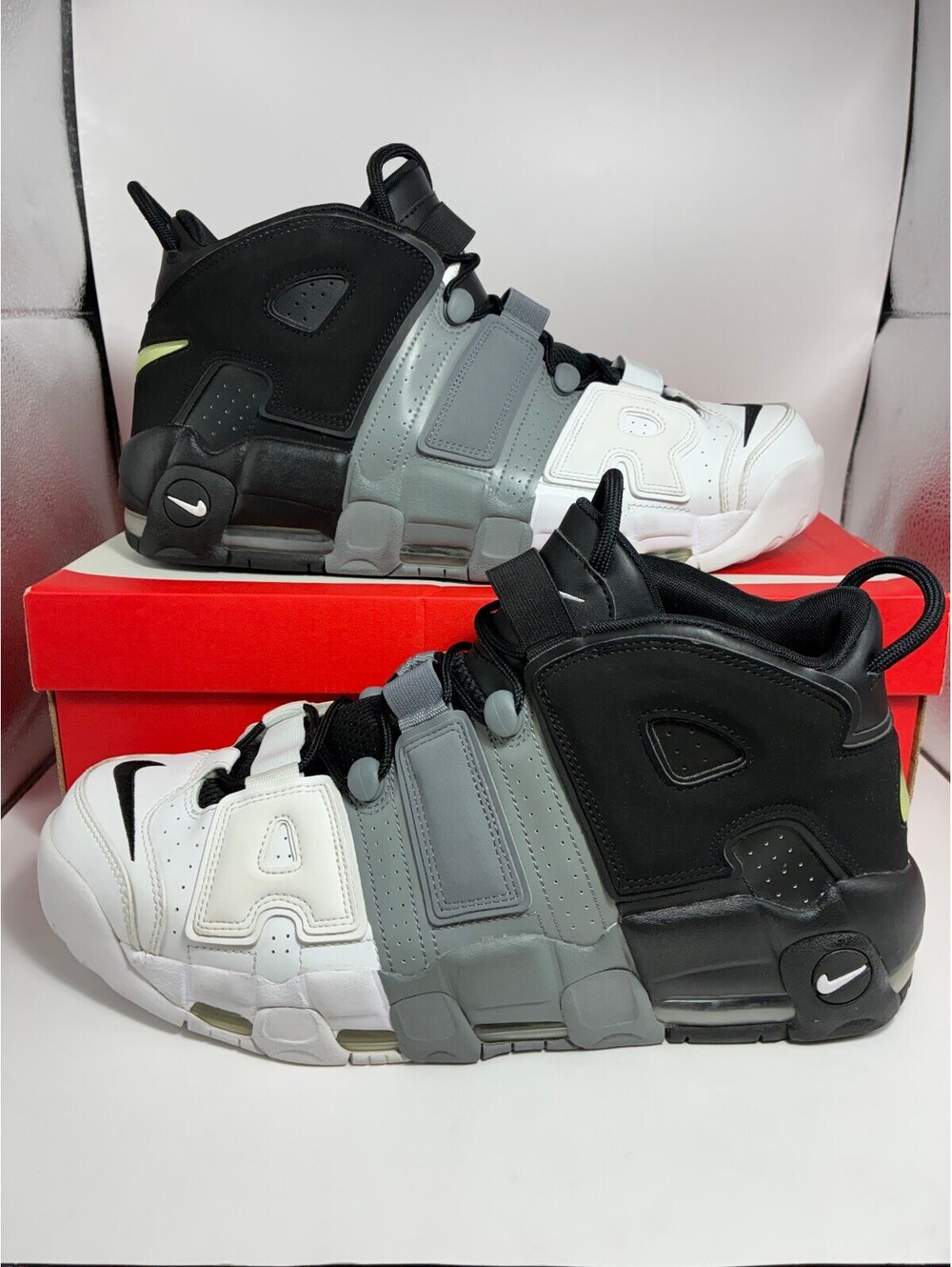 Size 14 - Nike Air More Uptempo Tri-Color 2017